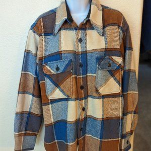 Vintage JC Penney Flannel Shacket Women's Medium